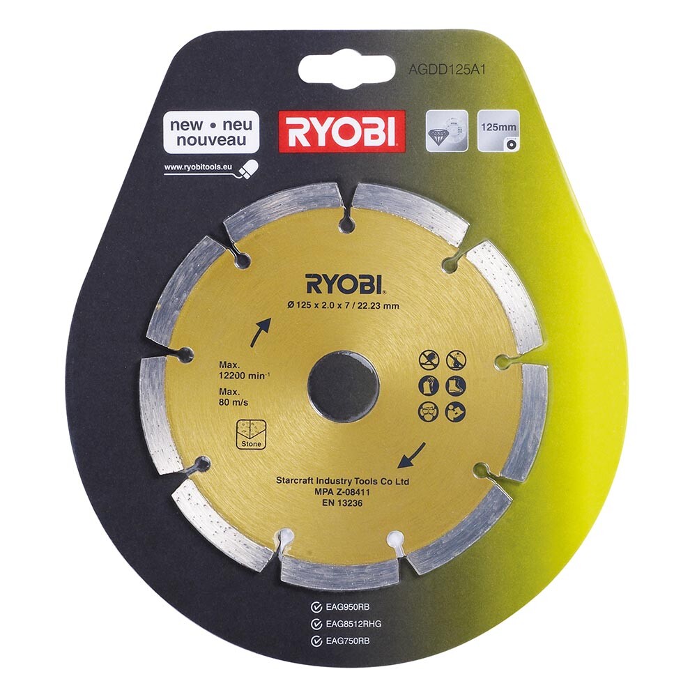 AGDD125A1 1 x 125 mm Elmas Testere - RYOBI