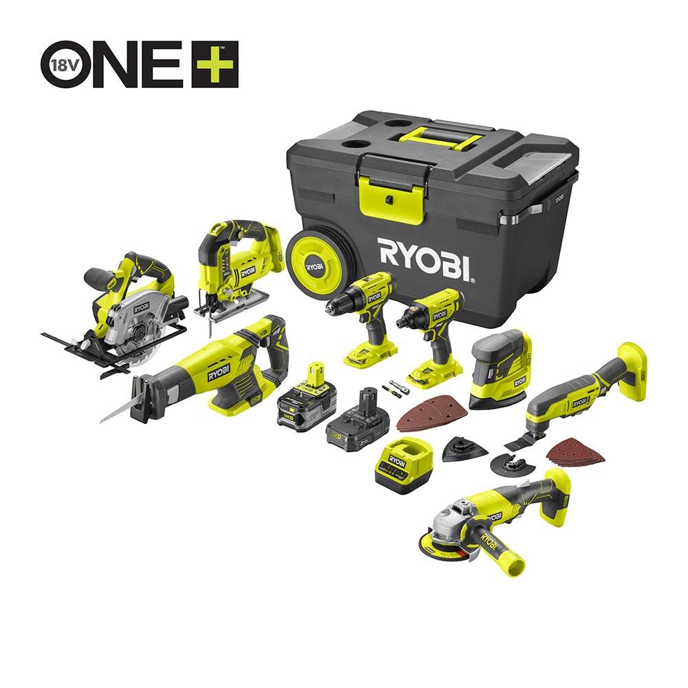 R18CK8-242T 18 V Li-Ion Bez Çantalı Kömürsüz Motor Akülü Kompakt Set 8'li - 1
