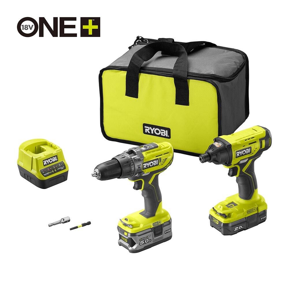 R18PDID2-252S 18 V Li-Ion Akülü Set - RYOBI