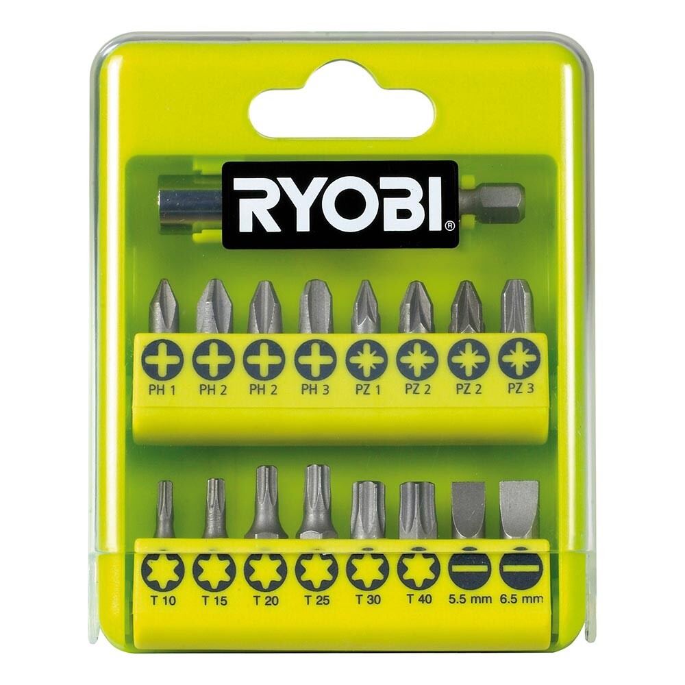 RAK17SD 17 Parça Bit Uç Seti - RYOBI