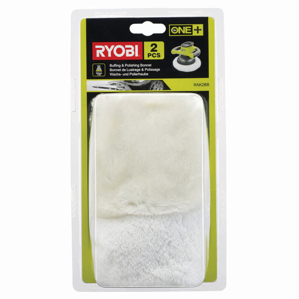 RAK2BB 1x Yayma Süngeri 1x Parlatma Süngeri - R18B-0 uyumlu - RYOBI