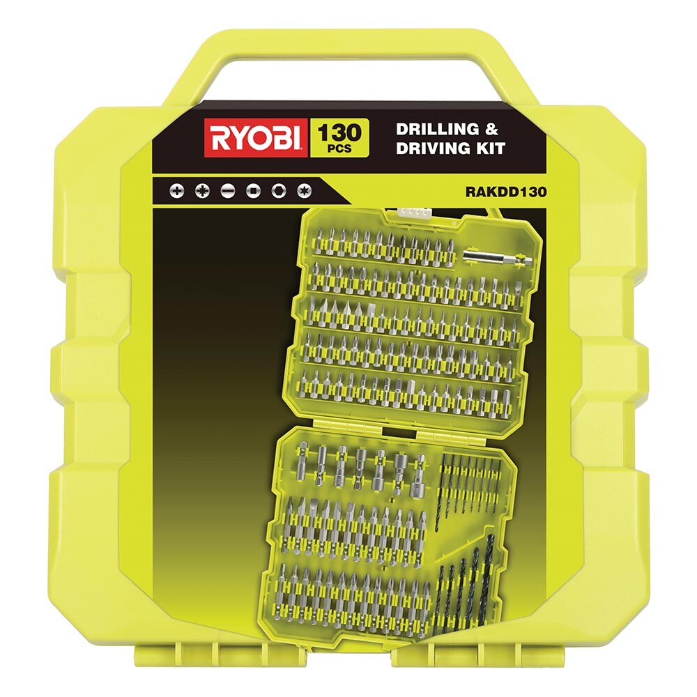 RAKDD130 130 Parça Vidalama ve Delme Uç Seti - RYOBI