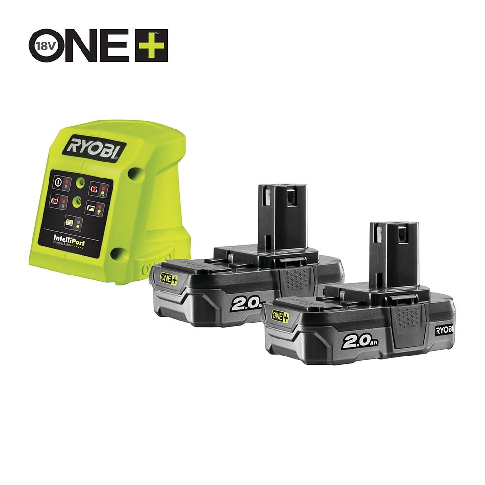 RC18115-220 18 V Li-Ion Akü ve Şarj Cihazı Seti - 2 X 2.0 Ah - RYOBI