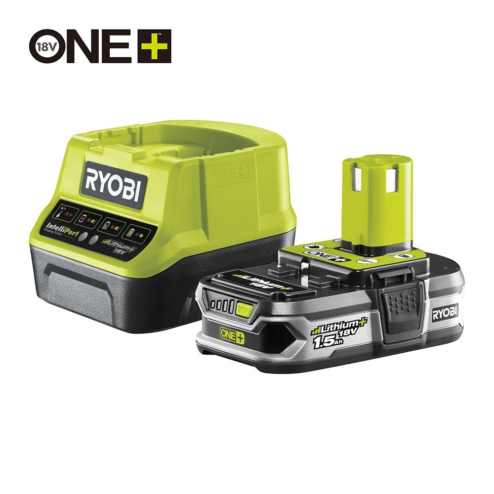 RC18120-115 18 V Li-Ion Akü ve Şarj Cihazı Seti - 1 x 1.5 Ah - RYOBI