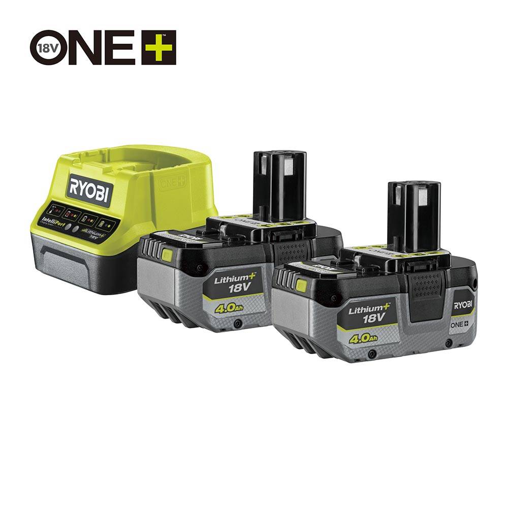RC18120-240X 18 V Li-Ion Akü ve Şarj Cihazı Seti - 2 x 4.0 Ah - Hızlı Şarj - 1