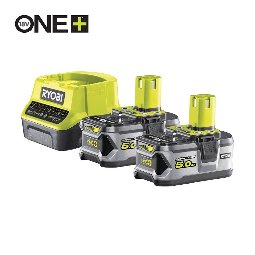 RC18120-250 18 V Li-Ion Akü ve Şarj Cihazı Seti - 2 x 5.0 Ah - 1