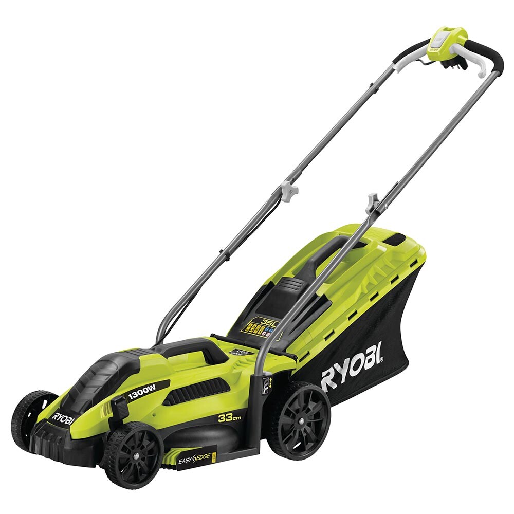 RLM13E33S 1300 W Tekerlekli Çim Biçme - 33 cm - RYOBI