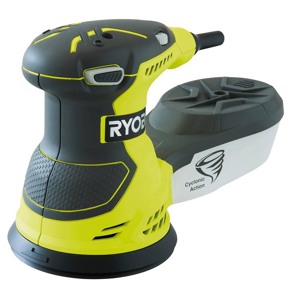 ROS300A 300 W 125 mm Exantırik Zımpara Plastik Çantalı - 1